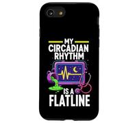 Carcasa para iPhone SE (2020) / 7/8 Night Shift Nurse Circadian Rhythm Flatline Humor