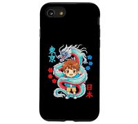 Carcasa para iPhone SE (2020) / 7/8 Niño de Dibujos Animados de Anime Kawaii Protegido por dragón japonés