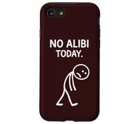 Carcasa para iPhone SE (2020) / 7/8 No Alibi Today Asesinato Misterio Cena Detective Noche Fiesta