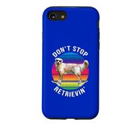 Carcasa para iPhone SE (2020) / 7/8 No Dejes de recuperar Divertidas patinetas de Golden Retriever