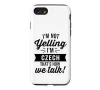 Carcasa para iPhone SE (2020) / 7/8 No Estoy Gritando Soy checo Vintage Humor Loud Talker