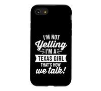 Carcasa para iPhone SE (2020) / 7/8 No Estoy Gritando Soy una Chica de Texas Vintage Humor Oscuro