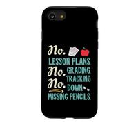 Carcasa para iPhone SE (2020) / 7/8 No Lesson Plans, Grading, Teacher Summer Break Graphic Fun