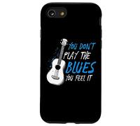 Carcasa para iPhone SE (2020) / 7/8 No tocas el Blues lo sientes Músico Guitarrista
