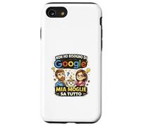 Carcasa para iPhone SE (2020) / 7/8 Non Ho Bisogno, MIA Moglie Sa Tutto Divertiente Ironica