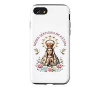 Carcasa para iPhone SE (2020) / 7/8 Nossa Senhora de Fátima Floral Católica