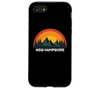 Carcasa para iPhone SE (2020) / 7/8 Nuevo Hampshire Vintage Sunset 80s Retro Summer State USA