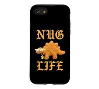 Carcasa para iPhone SE (2020) / 7/8 Nug Life - Nuggets de Pollo con diseño de estegosaurio