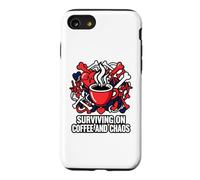 Carcasa para iPhone SE (2020) / 7/8 Nurse Life Surviving On Coffee and Chaos ER