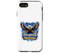 Carcasa para iPhone SE (2020) / 7/8 Obra de Arte de Thunder Eagle Freedom Power