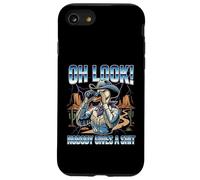 Carcasa para iPhone SE (2020) / 7/8 Oh Mira, Nadie Da Una Mierda Divertido Ganso Cowboy Meme