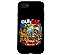 Carcasa para iPhone SE (2020) / 7/8 Oui Oui Baguette Divertido Francés París Cultura Gastronómica