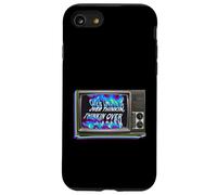 Carcasa para iPhone SE (2020) / 7/8 Over Thinking, diseño de Humor televisivo de la Vieja Escuela, tecnología Vintage