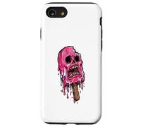 Carcasa para iPhone SE (2020) / 7/8 Paleta de Calavera Rosa derretida Espeluznante Verano Halloween Espeluznante