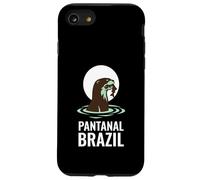 Carcasa para iPhone SE (2020) / 7/8 Pantanal Brasil Nutria Gigante Atardecer Río
