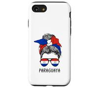 Carcasa para iPhone SE (2020) / 7/8 Paraguayan Paraguaya Girl Paraguayan Heritage Paraguay Flag
