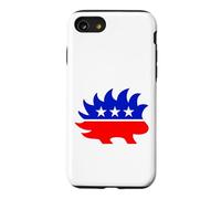 Carcasa para iPhone SE (2020) / 7/8 Partido Libertario Puercoespín Libertad Impuestos Votación