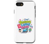 Carcasa para iPhone SE (2020) / 7/8 Pasaporte Laptop Repeat Travel Work Lifestyle Design