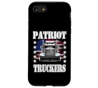 Carcasa para iPhone SE (2020) / 7/8 Patriot Truckers Semi Camión Conductor Libertad Democracia Libertad