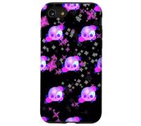Carcasa para iPhone SE (2020) / 7/8 Patrón de Calavera de Galaxia, Rosas, Pastel, gótico, diseño estético
