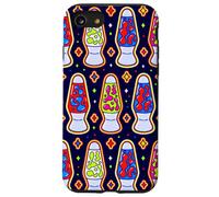 Carcasa para iPhone SE (2020) / 7/8 Patrón de lámpara de Lava Retro Groovy Y2K estética