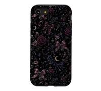 Carcasa para iPhone SE (2020) / 7/8 Patrón de Luna botánica Vintage con diseño Floral, Estilo Bow Coquet