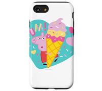 Carcasa para iPhone SE (2020) / 7/8 Peppa Pig Yum Ice Cream