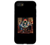 Carcasa para iPhone SE (2020) / 7/8 Perros En Trajes Jugando Poker Estilo Mafia Vibes Perro Juego