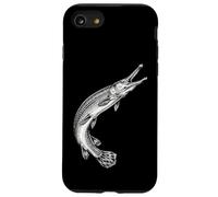 Carcasa para iPhone SE (2020) / 7/8 Pescador de Pesca de cocodrilo Vintage