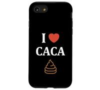 Carcasa para iPhone SE (2020) / 7/8 Péteur prout J'aime le Caca Humour i Love Caca
