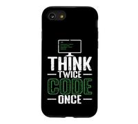 Carcasa para iPhone SE (2020) / 7/8 Piensa Dos Veces código una Vez