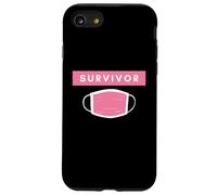 Carcasa para iPhone SE (2020) / 7/8 Pink Face Mask Survivor Cure Cancer Patients
