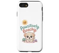 Carcasa para iPhone SE (2020) / 7/8 Playa pasitively Beachy Summer Sunshine, Linda Playa para Perros Kawaii