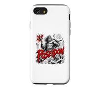 Carcasa para iPhone SE (2020) / 7/8 Poseidón Dios del Mar Antiguo Grecia Mitología Furia