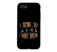 Carcasa para iPhone SE (2020) / 7/8 Posturas de Yoga Me doblo para no Romper un Estilo de Vida Saludable Yoga