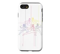 Carcasa para iPhone SE (2020) / 7/8 Power Rangers Lines