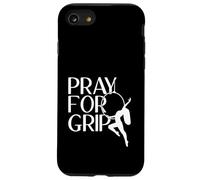 Carcasa para iPhone SE (2020) / 7/8 Pray For Grip - Aro para Antena de Amor, Regalo de Yoga aéreo