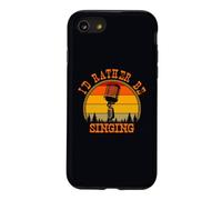 Carcasa para iPhone SE (2020) / 7/8 Prefiero Estar Cantando música vocalista Humor