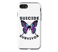 Carcasa para iPhone SE (2020) / 7/8 Prevención de concienciación sobre sobrevivientes del Suicidio Mariposa niño niña