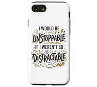 Carcasa para iPhone SE (2020) / 7/8 Procrastinación Imparable Distractable Auto Irónico TDAH