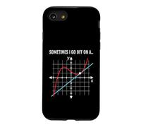 Carcasa para iPhone SE (2020) / 7/8 Profesor de matemáticas I Go Off on a Tangent, Divertido diseño de Humor matemático