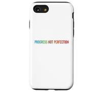 Carcasa para iPhone SE (2020) / 7/8 Progress Not Perfection Motivational Quote Inspire Mindset