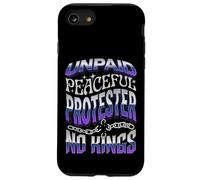 Carcasa para iPhone SE (2020) / 7/8 Protestante pacífico no remunerado No Kings Funny Pro Democracia