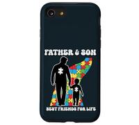 Carcasa para iPhone SE (2020) / 7/8 Proud Autism Dad & Son - Best Friends For Life Padre Hijo