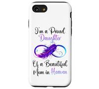 Carcasa para iPhone SE (2020) / 7/8 Proud Daughter of a Beautiful Mom in Heaven Infinity Feather