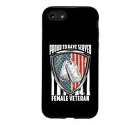 Carcasa para iPhone SE (2020) / 7/8 Proud To Have Served Female Veteran Day 4th of July