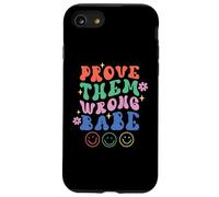 Carcasa para iPhone SE (2020) / 7/8 Prove Them Wrong Babe Retro Ondulado Texto Groovy