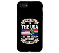 Carcasa para iPhone SE (2020) / 7/8 Puede Que Viva en Estados Unidos, Pero mi Historia comenzó en Sudáfrica