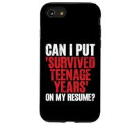 Carcasa para iPhone SE (2020) / 7/8 ¿Puedo Poner los años de adolescencia sobrevividos en mi currículum Adolescente