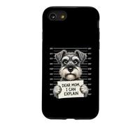 Carcasa para iPhone SE (2020) / 7/8 Querida mamá, Puedo Explicar - Amante de Schnauzer Dueño de Schnauzer